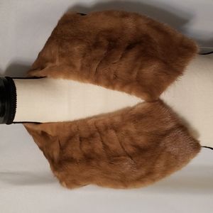 Vintage, handmade fur collar